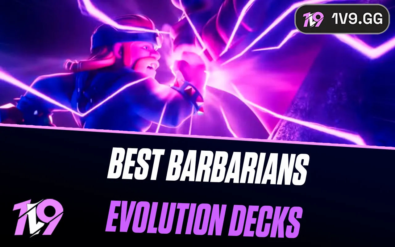 Clash Royale: 5 Best Barbarians Card Evolution Decks
